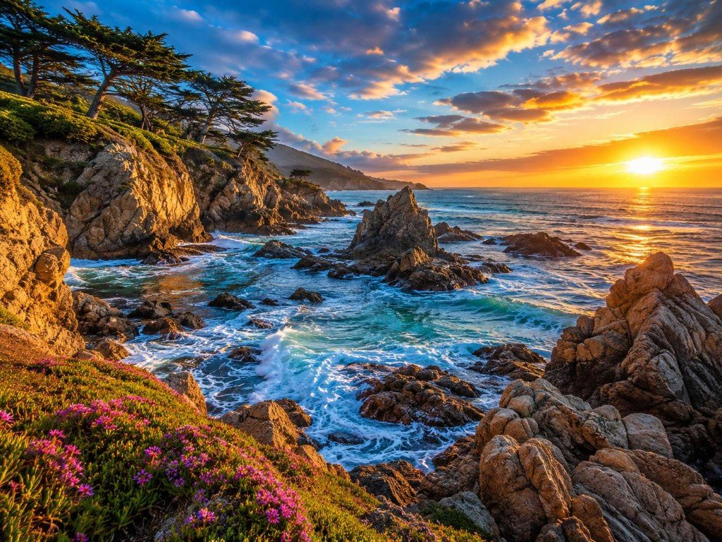 Rocky coast
