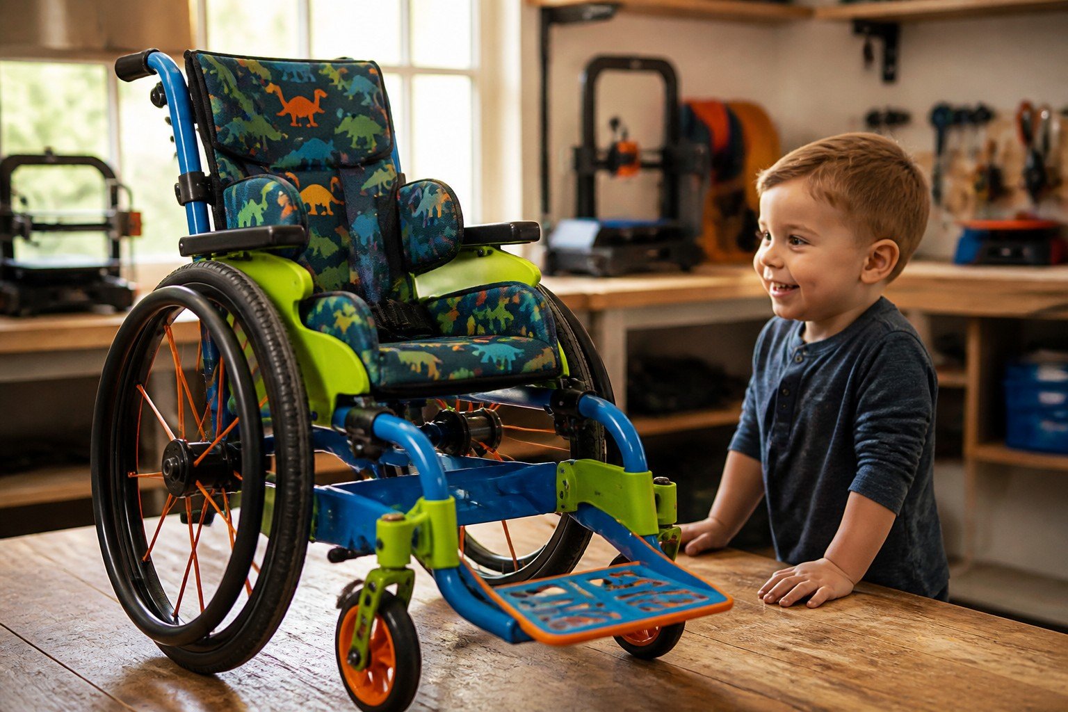 A Wheelchair Built With Heart