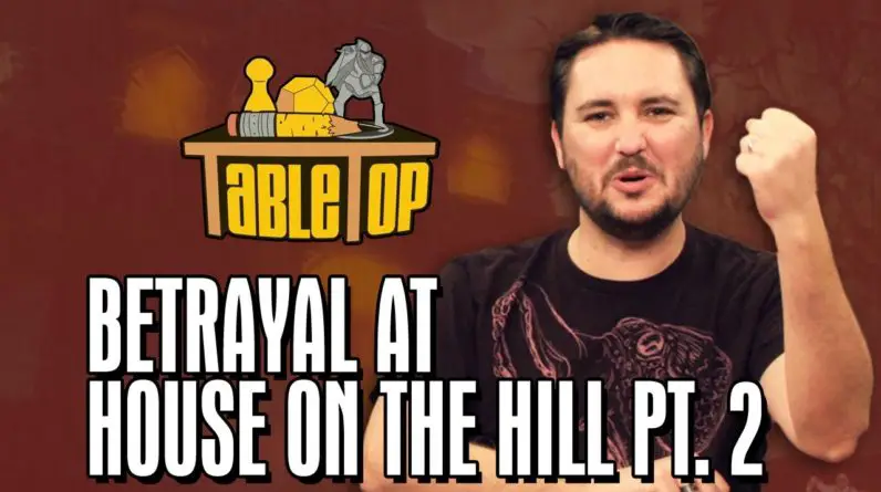 Betrayal at House on the Hill: Ashly Burch, Keahu Kahuanui, Michael Swaim join Wil on TableTop pt2