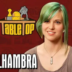 Alhambra: Dodger Leigh, Ashley Johnson, and Shane Nickerson join Wil on TableTop, episode 17
