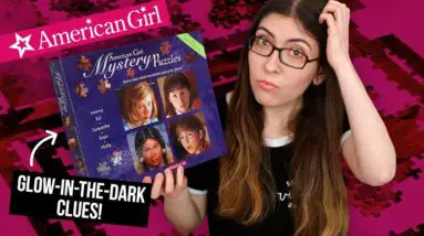 Doing the American Girl Mystery Puzzles (and why I have issues with them)