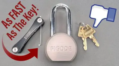 [1476] A Sign That The Lock-Maker Just Doesn’t Care (Figode Round Body Padlock)