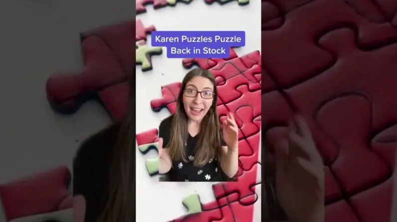The Karen Puzzles Puzzle is Back in Stock! 🧩