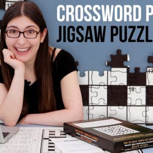 A jigsaw puzzle that’s also a crossword puzzle? 😳