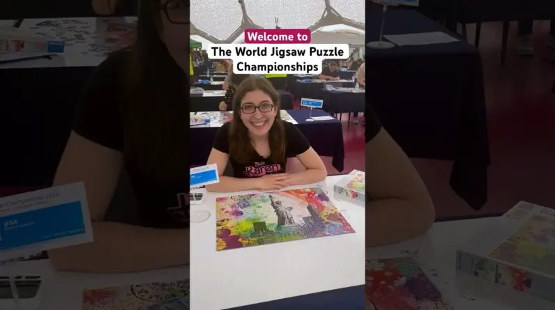 Welcome to the World Jigsaw Puzzle Championships 🧩