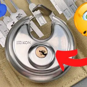 [1477] Mysterious “Ikon” H70 Disc Lock Picked