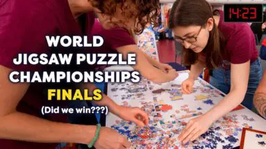 The epic finals of the World Jigsaw Puzzle Championship