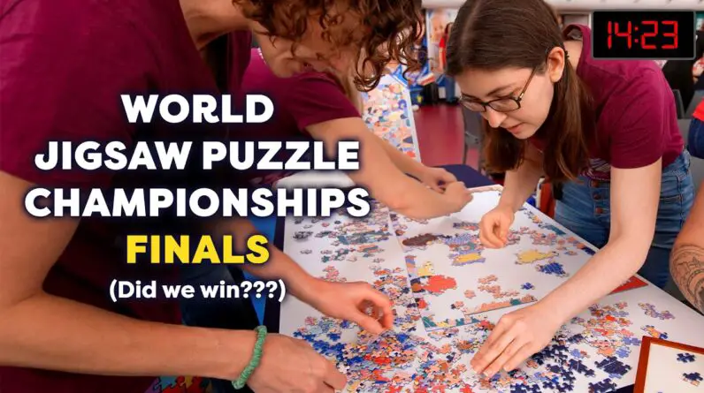 The epic finals of the World Jigsaw Puzzle Championship