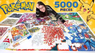 I’m attempting the 5000 Piece Pokemon puzzle 😳