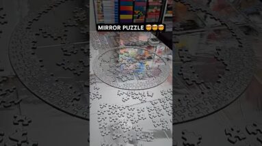 This jigsaw puzzle is a mirror 🫠